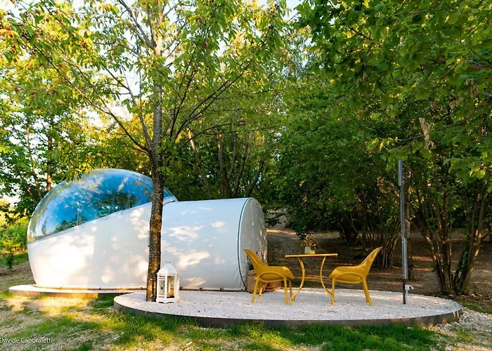Glamping La Bolla Del Borgo. Le Marche Tra Le Stelle. *